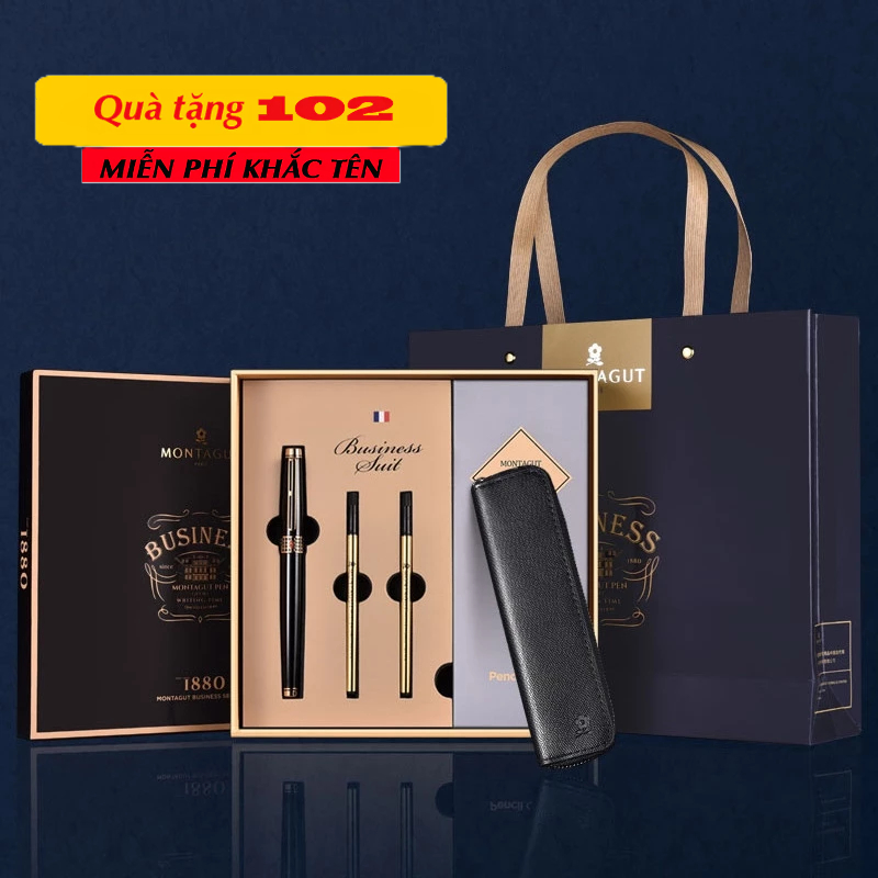High quality Montagut signature pen M801, FREE NAME ENGRAVED SIGN PEN ...