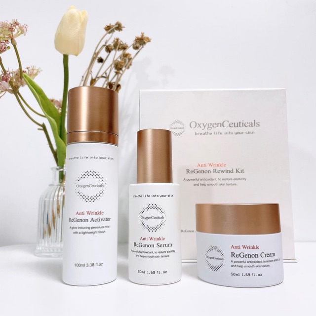 OxygenCeuticals anti wrinkle ReGeneron Rewind Kit - make offer