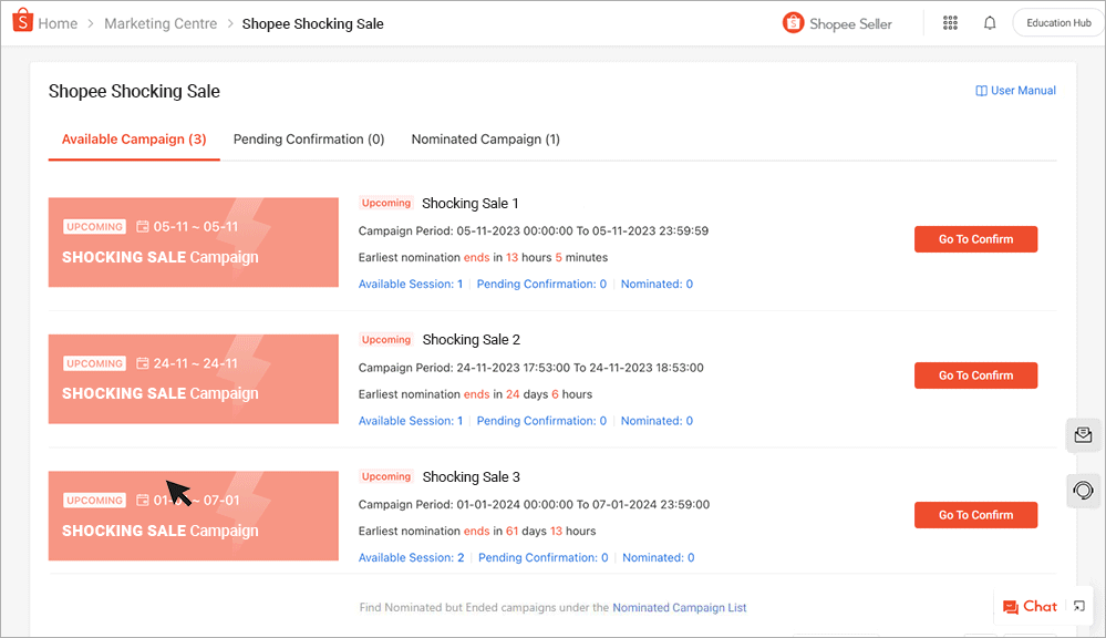 Reviewing past Shopee Shocking Sale campaigns MY Seller Education