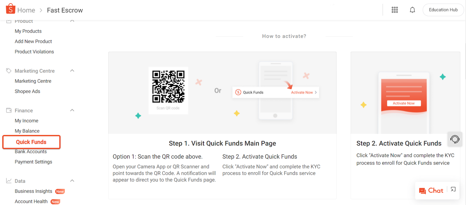 Quick Funds: Frequently Asked Questions (FAQ) | Shopee MY Seller ...