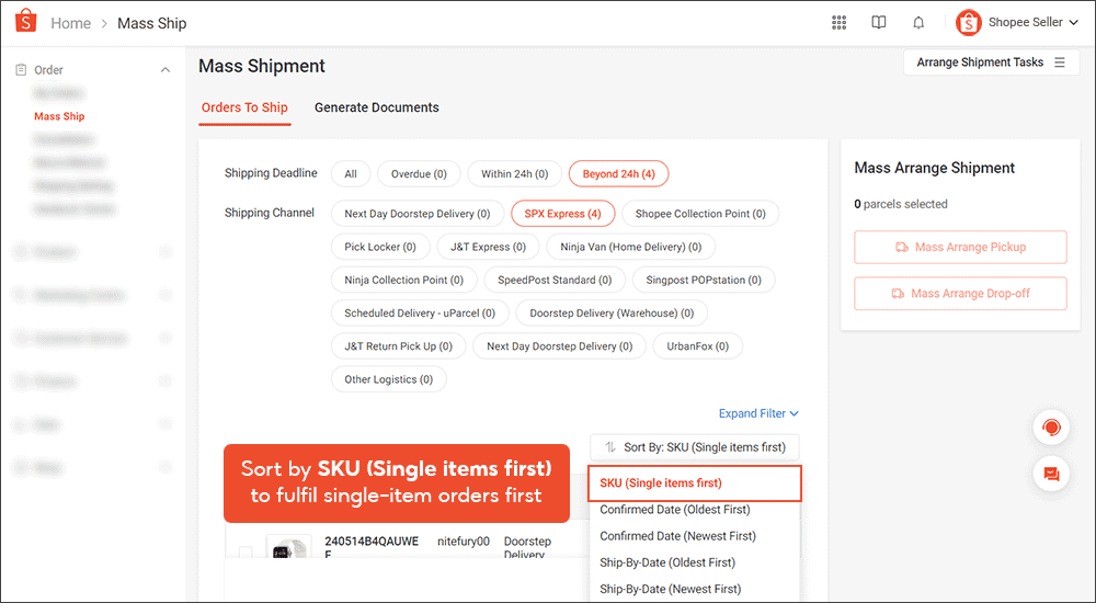 SHOPEE BEST PRACTISE FOR FAST SHIPPING