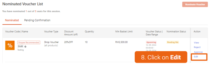 Co-fund Vouchers | Shopee MY Seller Education Hub