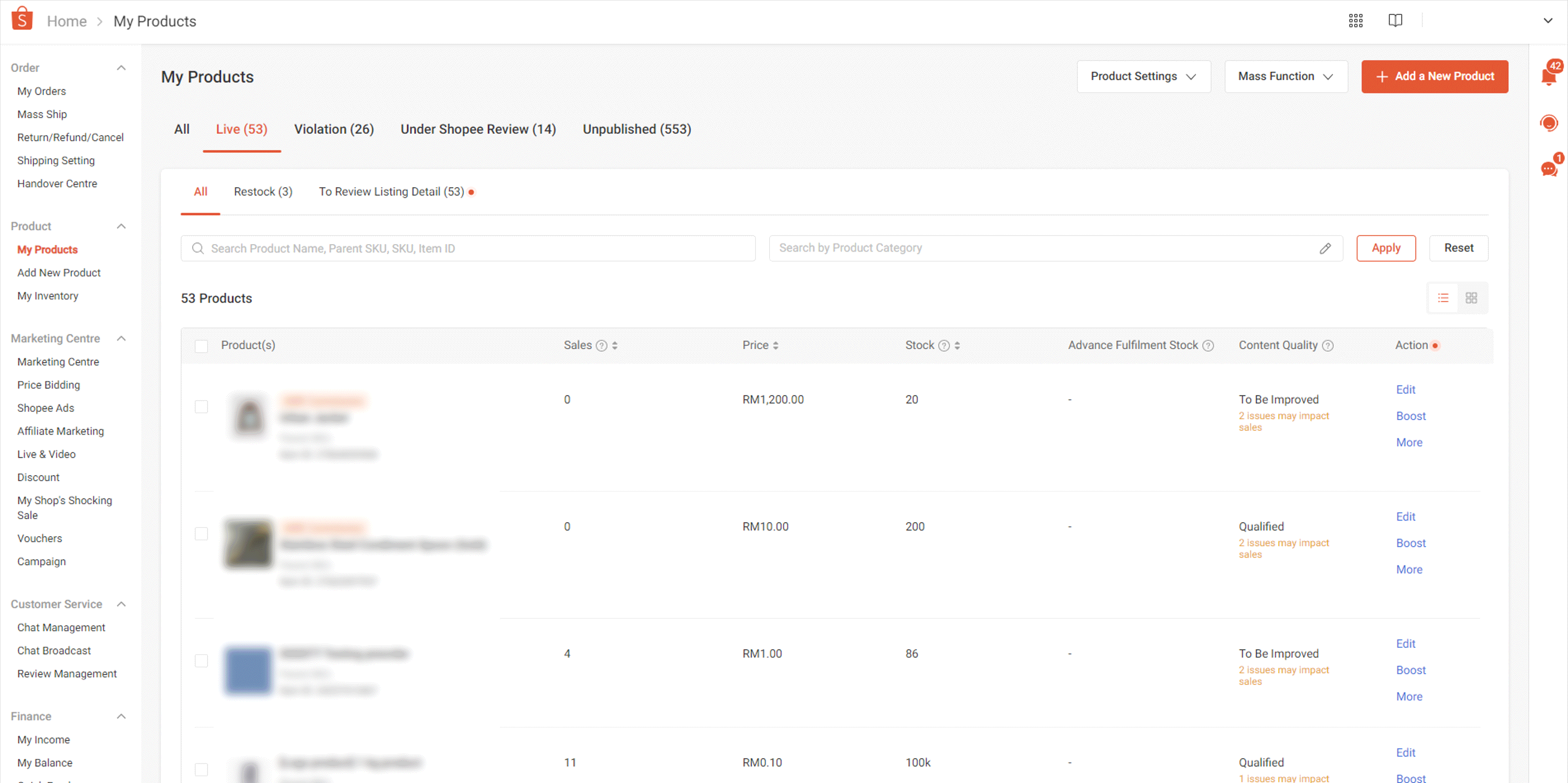 Overall Purchase Limit | Shopee MY Seller Education Hub