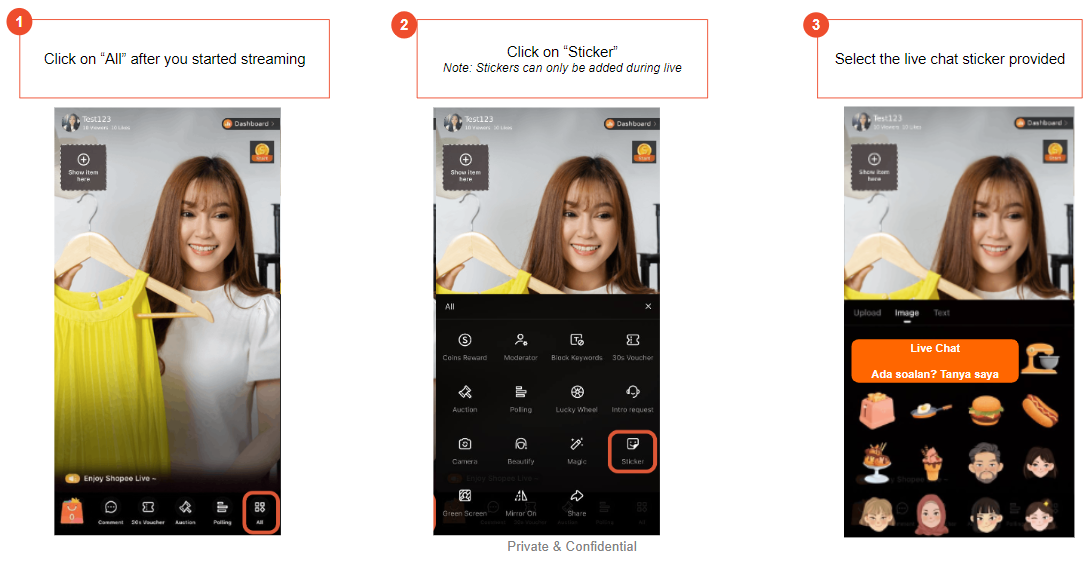 Shopee Live: Live Chat Livestream | Shopee MY Seller Education Hub