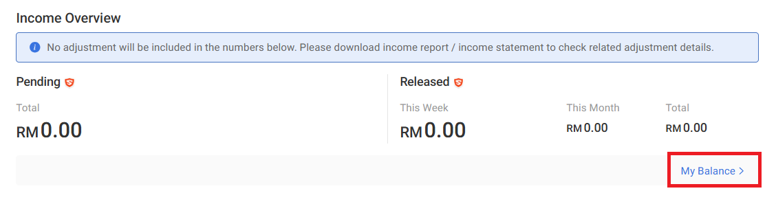 Using Income Overview | MY Seller Education [Shopee]