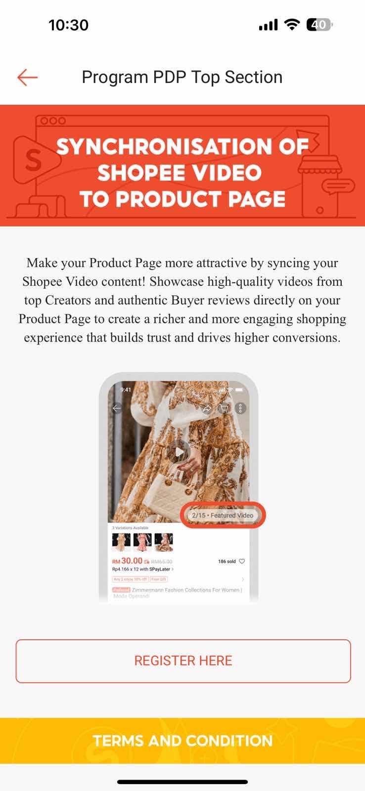 Shopee Video: Auto-Display Featured Video to Product Display Page (PDP ...
