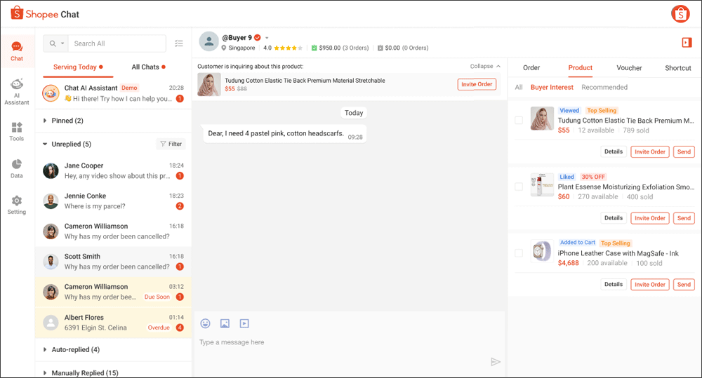 Manage sales on Seller Chat | MY Seller Education [Shopee]