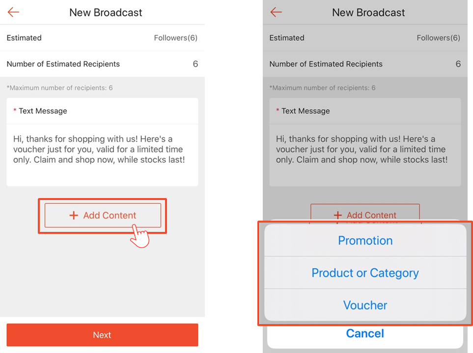 Creating Chat Broadcast (Shopee App) | Shopee MY Seller Education Hub