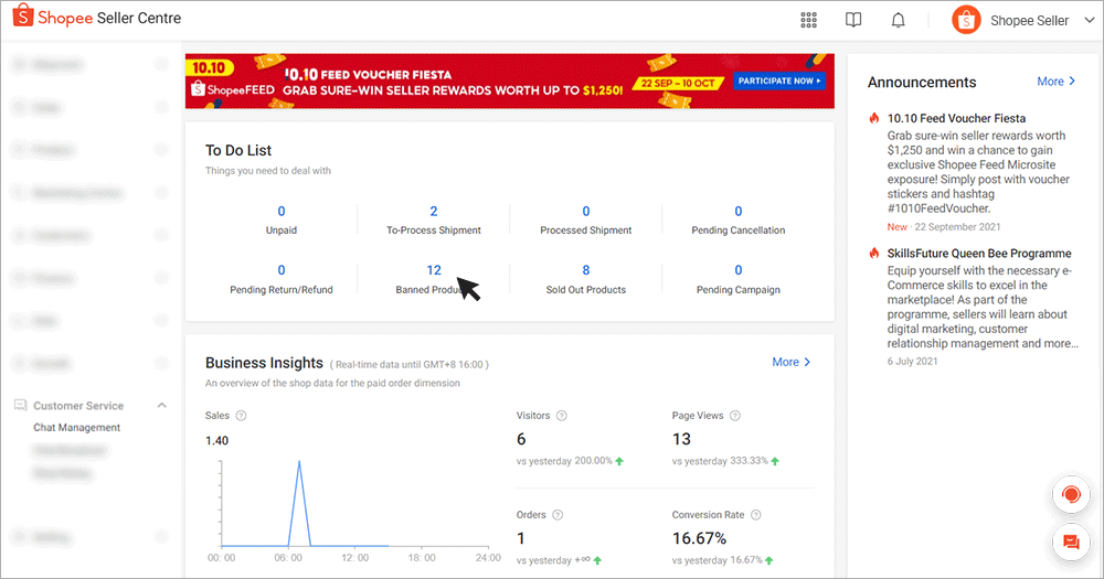 Monitoring Chat Performance | SG Seller Education [Shopee]